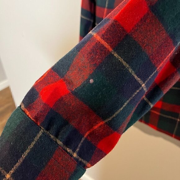 Pendleton Vintage 1960's Pure Wool Kilgore Tartan button down shirt - Picture 7 of 8